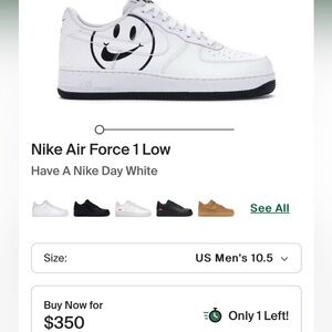 Nike Air Force 1 Unisex - White